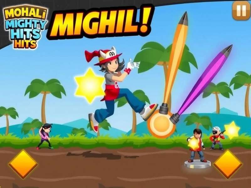Mohali Mighty Hits - Cricket and Action Combined Mohali Mighty Hits Gameplay Screenshot
